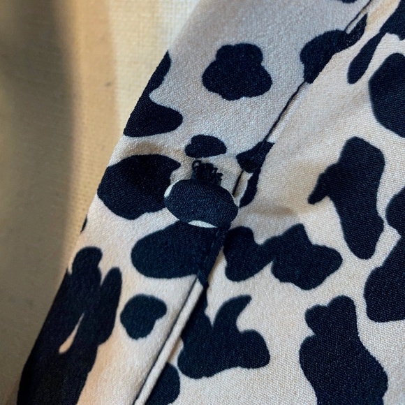 Honey Punch Leopard Print Long Sleeve High Low Top - Picture 7 of 15